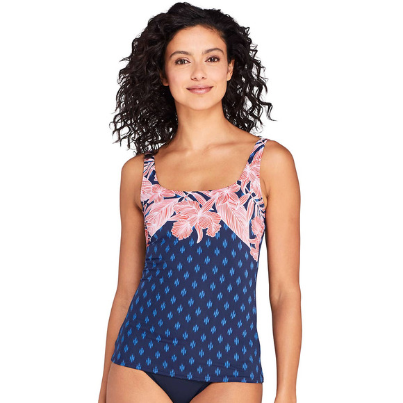 Lands' End Other - NWOT Lands End Square Neck Underwire Tankini Top 4